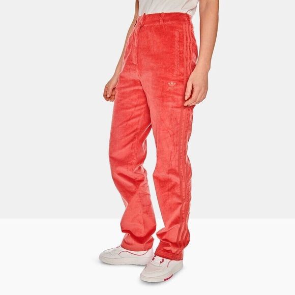 Adidas Originals Womens HIGH-WAISTED CORDUROY PANTS Size S GU0812 - Picture 8 of 16